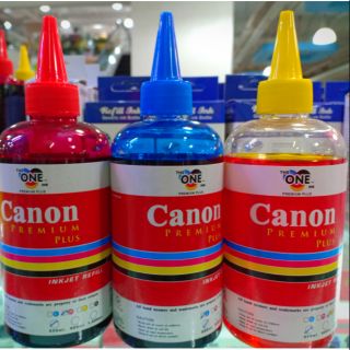 หมึกเติม canon/แคนนอนขนาด250ml สีสวย สด