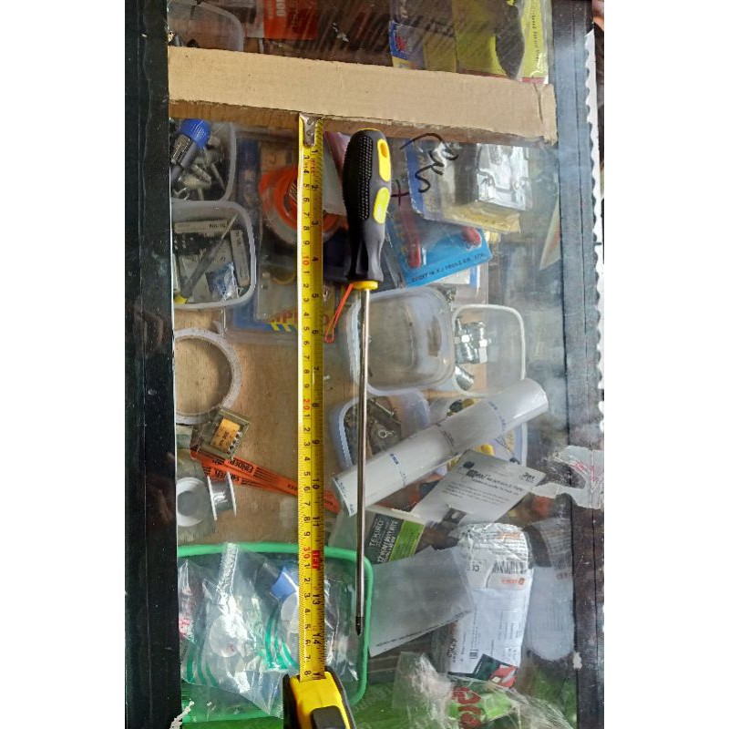 Sw 008 ไขควงตั้งค่า แถมด้ามจับยางแม่เหล็ก BM เทียบเท่าไขควงด้ามยาง tekiro ไขควงยาว