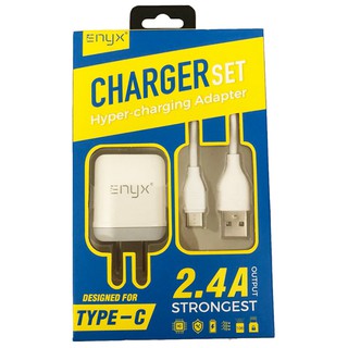 ENYX Charger set ชุด Adapter 2.4A พร้อมสายชาร์จ