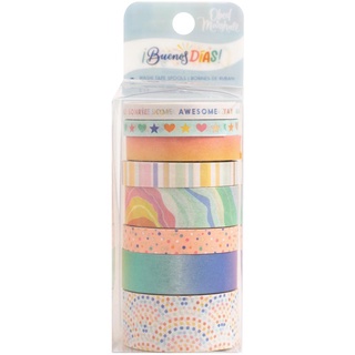 Obed Marshall Buenos Dias Washi Tape 8/Pkg. เทปตกแต่ง