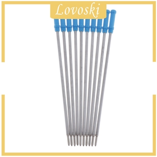 ( Lovoski ) ปากกาลูกลื่นแบบเติมได้ 2 มม . 10 ชิ้น