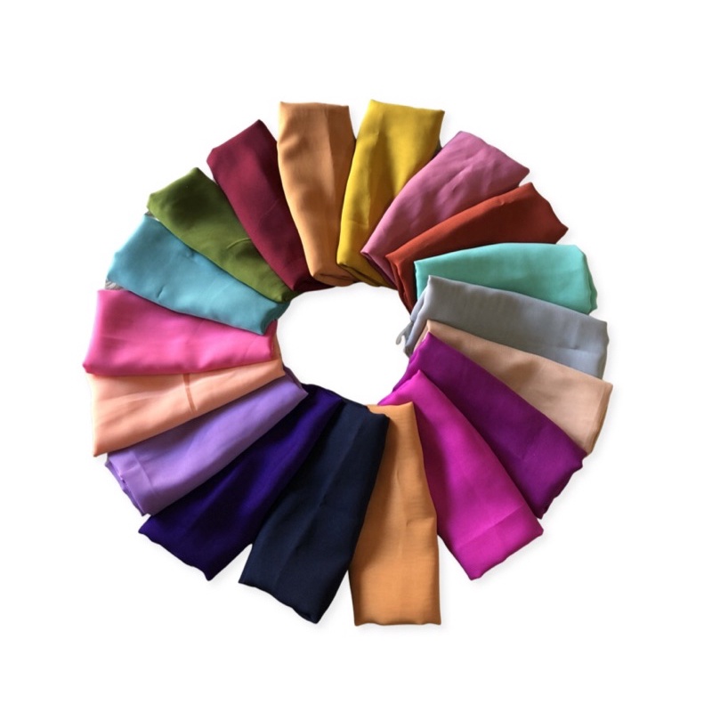 ผ้าคลุมไหล่ ผ้าพันคอ ผ้าชีฟอง Hicon ยาว 3 เมตร