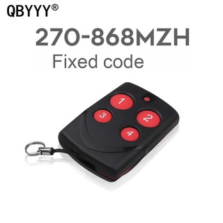 Qbyyy รีโมตควบคุมประตูโรงรถ หลายความถี่ RF 270-868mhz