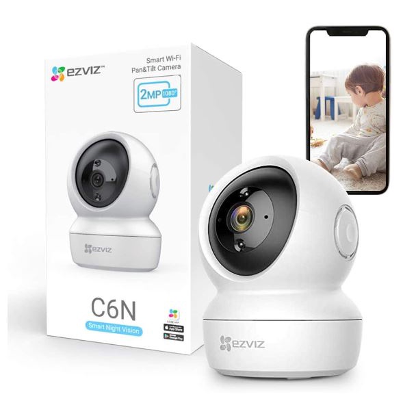 Ezviz C6N 2MP กล้องแพน tlt อัจฉริยะ 1080p
