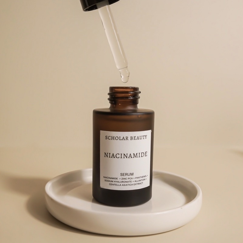 [ลดล้างสต๊อก] เซรั่มลดสิว รอยสิว ผิวมัน 5% Niacinamide Scholar Beauty ลดรอยสิว ฝ้า กระ หน้ากระจ่างใส