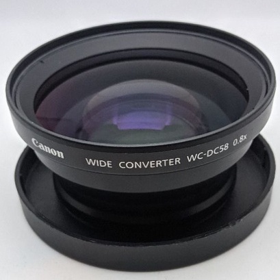 canon wc dc58 0.8x wide converter 111021