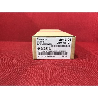 DAIKIN BRC4C154 099595JLแทน 099595J รีโมทไดกิ้น รีโมทแอร์ ตัวยิงไดกิ้น ตัวกดไดกิ้นของแท้ราคาถูก 🔥 ส่งเร็ว 🔥