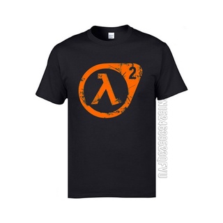 เสื้อยืดผู้ เสื้อยืดผ้าฝ้าย 100% พิมพ์ลายโลโก้ Xen G-Man Half Life 2 สีดํา แฟชั่นฤดูร้อน ฤดูใบไม้ร่วง สําหรับผู้ชาย 2019