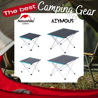 โต๊ะพับพกพา โต๊ะพับน้ำหนักเบา FT08 aluminum alloy folding table Naturehike สำหรับแคมป์ปิ้งหรือเดินป่า