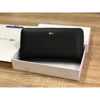 แท้💯 outlet LACOSTE LONG WALLET กระเป๋าสตางค์ใบยาว