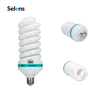 Selens 200 W 5500 K E 27 220 V Cfl Blub การถ่ายภาพ 92 % Cri