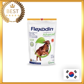 [Vetoquinol] Flexadin Advanced อาหารเสริม 30 แคปซูล สําหรับสัตว์เลี้ยง สุนัข