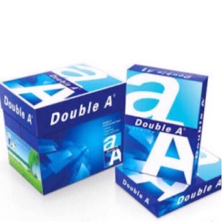 กระดาษถ่ายเอกสาร A4 80 แกรม Double A( 5 รีม/ลัง)