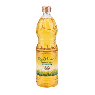 โอลีน น้ำมันรำข้าวขวด 1 ลิตร  Olein rice bran oil bottle 1 liter