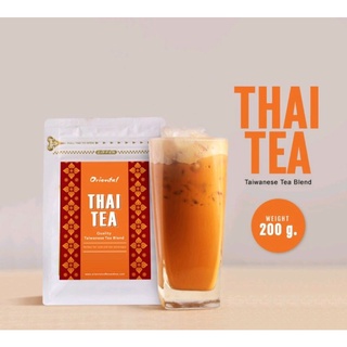 Thai Tea ชาไทยใบชาบด 100%
นำเข้าจากไต้หวัน