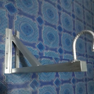 ที่แขวนกระสอบทร่ายติดผนัง60ซม.ตะขดเหล็กกลมตันเชื่อมยาวสิ้นค้…