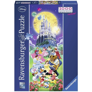 จิ๊กซอว์ Ravensburger - Disney Castle 1000 piece (Panorama)  (ของแท้  มีสินค้าพร้อมส่ง)