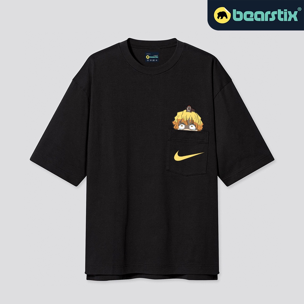 เสื้อยืดผู้ Bearstix - Nike Zenitsu Oversize Tshirt - เสื้อยืด Unisex Demon Slayer - Zenitsu Agatsum