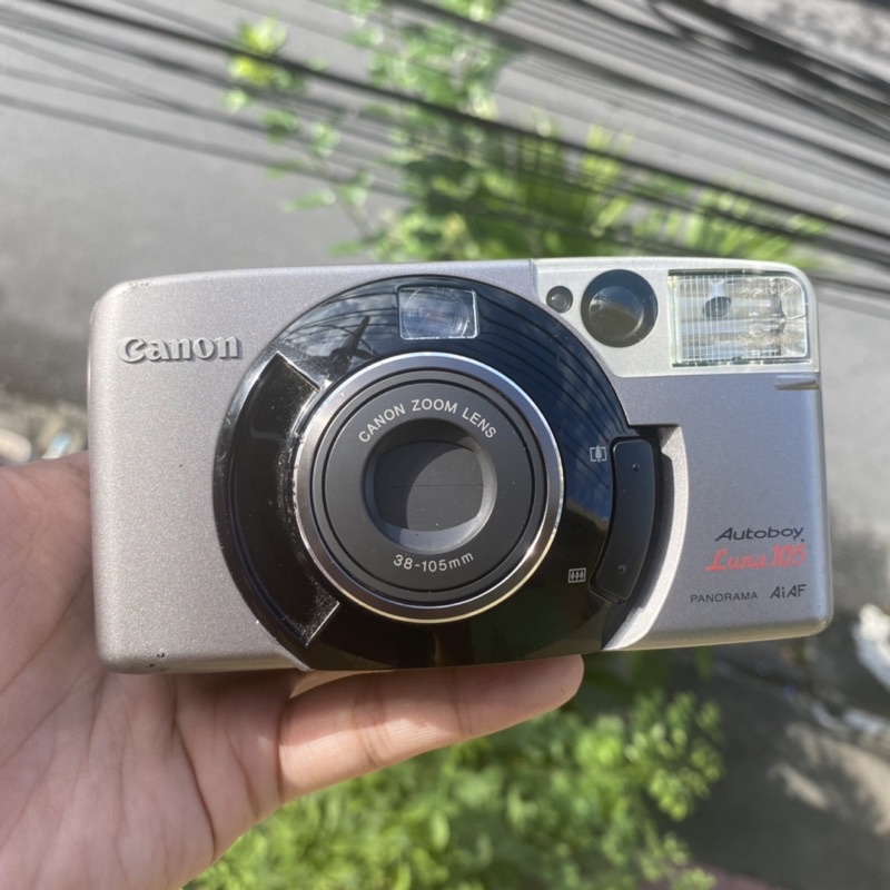 กล้องฟิล์ม Canon autoboy luna 105 กล้องฟิล์มคอมแพค