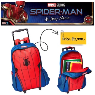 กระเป๋าเป้ล้อลาก Spider-Man Rolling Backpack ขนาด 22 นิ้ว จาก Disneystore อเมริกา