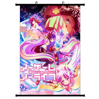 โปสเตอร์ผ้าใบลาย Anime NO GAME NO LIFE