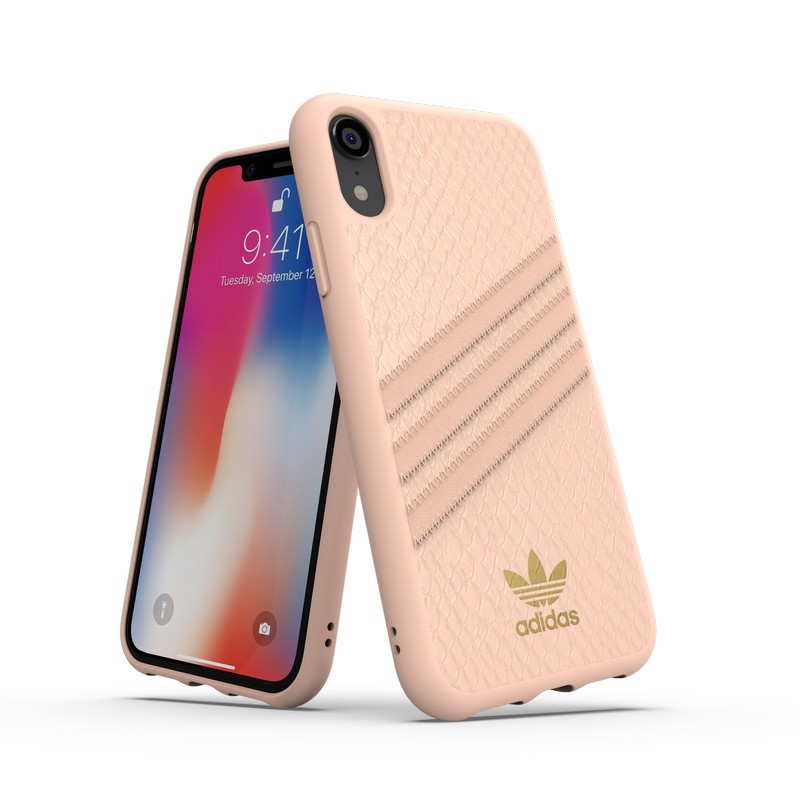เคส adidas iPhone X/XS Samba PU Snake - Pink Case ของแท้สินค้านำเข้า