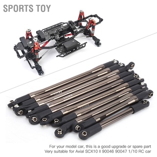 Sports Toy อุปกรณ์เสริมก้านโลหะ สําหรับรถบังคับ 1/10 Rc แกน Scx10 II 90046 90047 10 ชิ้น