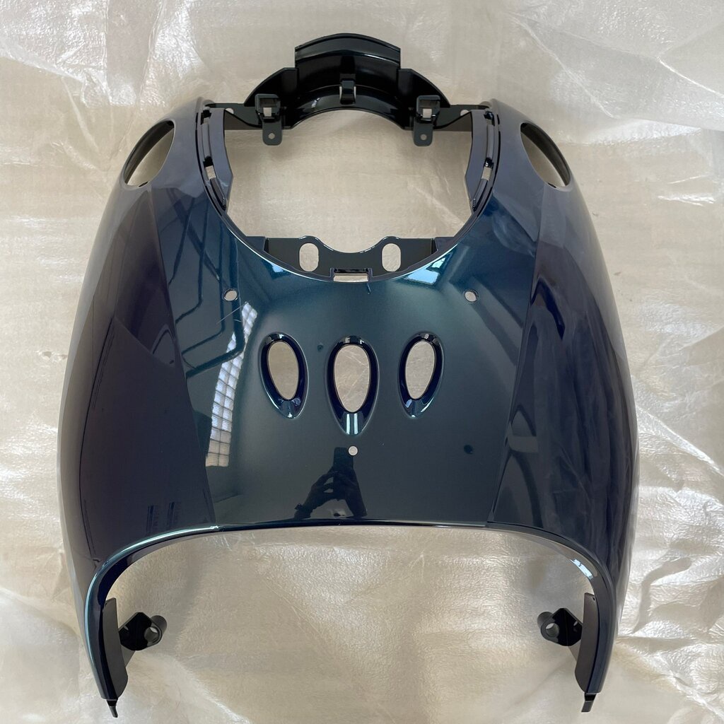 บังลมหน้าสีน้ำเงิน สำหรับรุ่น FINO' 2008 อะไหล่แท้ YAMAHA 4D0-F8311-10-P4