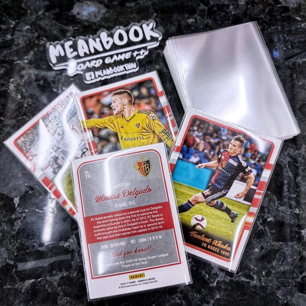 ซองใส่การ์ด Size Sport Card Sleeve (ขนาดการ์ด 64x89 mm.) สำหรับ Panini Topps การ์ดฟุตบอล การ์ดบาส Juicy Honey