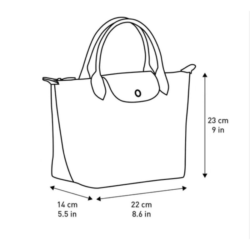 กระเป๋า Longchamp แท้ neo Le Pliage tote bag ขนาด S หูสั้น กระเป๋าช้อปปิ้ง พับเก็บได้