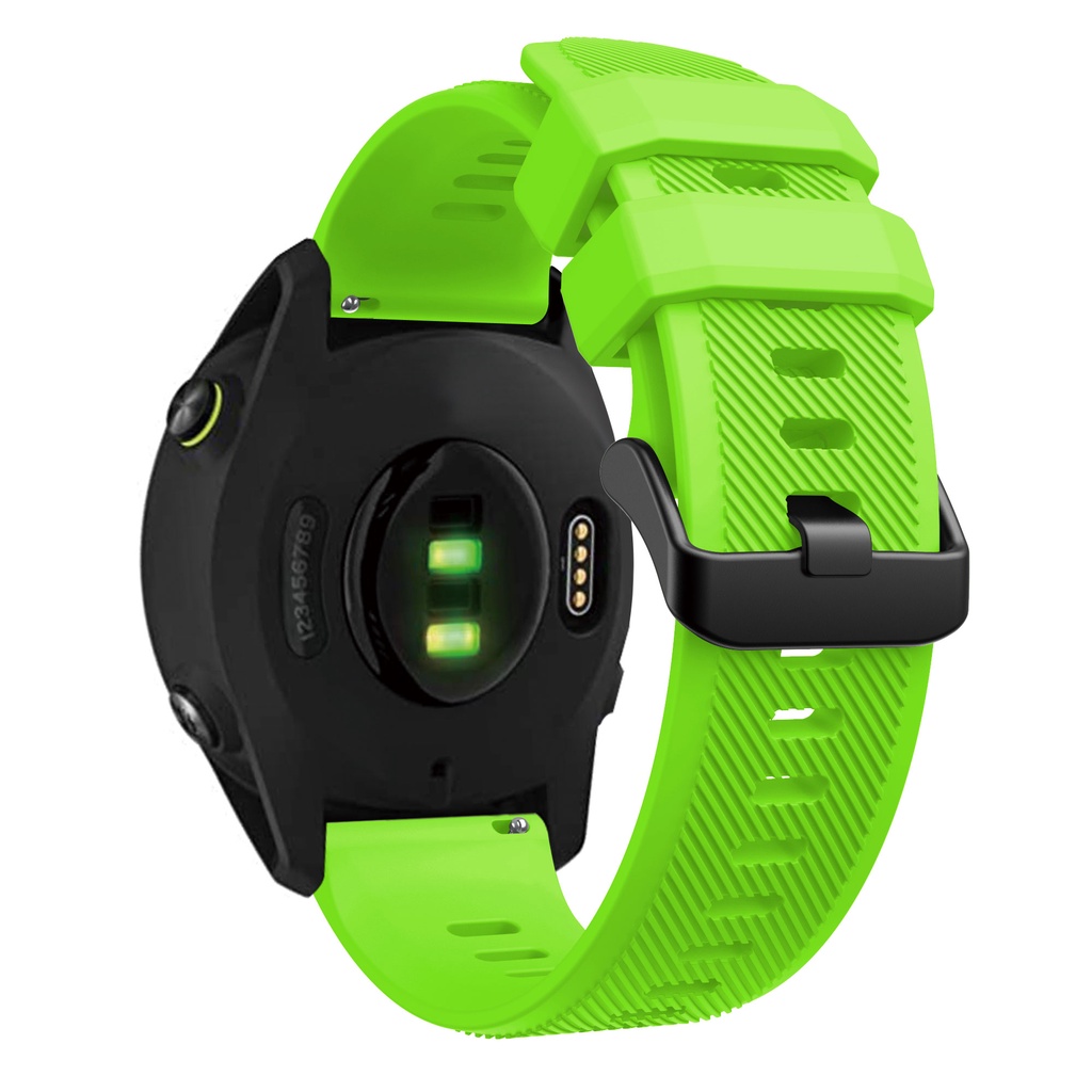 สายนาฬิกาข้อมือซิลิโคนสําหรับ Garmin Forerunner 745