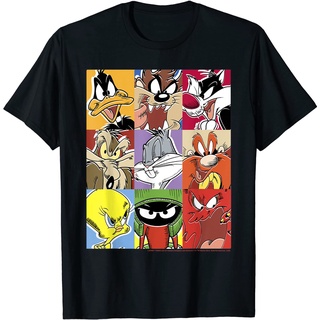 เสื้อยืดวินเทจเสื้อยืด พิมพ์ลายตัวอักษร Looney Tunes สําหรับผู้ใหญ่S-4XL