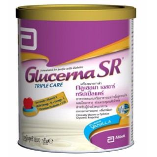 GLUCERNA กลูเซอนา เอสอาร์ ทริปเปิ้ลแคร์ 850 กรัม 07521