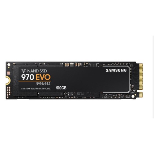 SSD (เอสเอสดี) SAMSUNG HARDDISK SSD 970EVO 500GB M.2 NVME PCIE by Speedcom