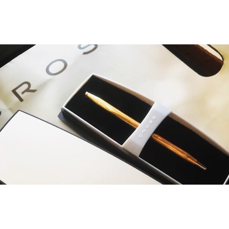 ปากกา CROSS 18K GOLD FILLED สภาพสะสม ด้ามสุดท้าย