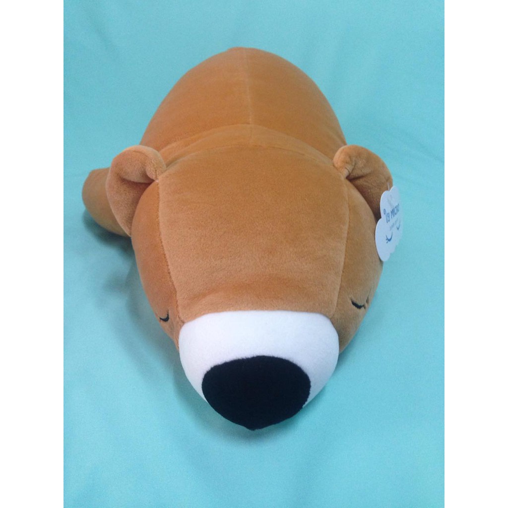 ตุ๊กตาหมีขี้เซา อุ๋งอุ๋ง สีน้ำตาล ขนาด50cm. เส้นใยไมโคร นุ่มนิ่ม สินค้าลิขสิทธิ์แท้