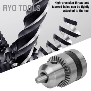 ชุดเครื่องมืออะแดปเตอร์สว่าน Ryo 1.5-10 มม. B12 Drill Chuck