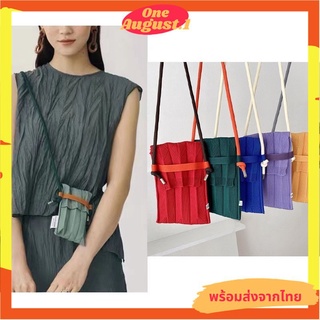 พร้อมส่งจากไทย กระเป๋าสะพายข้างไหมพรมสีสันสดใส S062