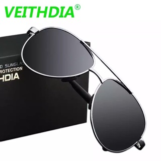 VEITHDIA UV400แว่นกันแดดผู้ชาย