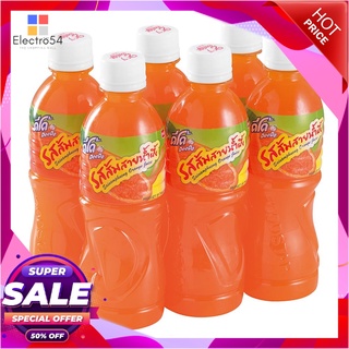 ดีโด้ น้ำส้มสายน้ำผึ้ง ขนาด 450 มล. แพ็ค 6 ขวดน้ำผักและน้ำผลไม้Deedo Orange Juice 450 ml x 6