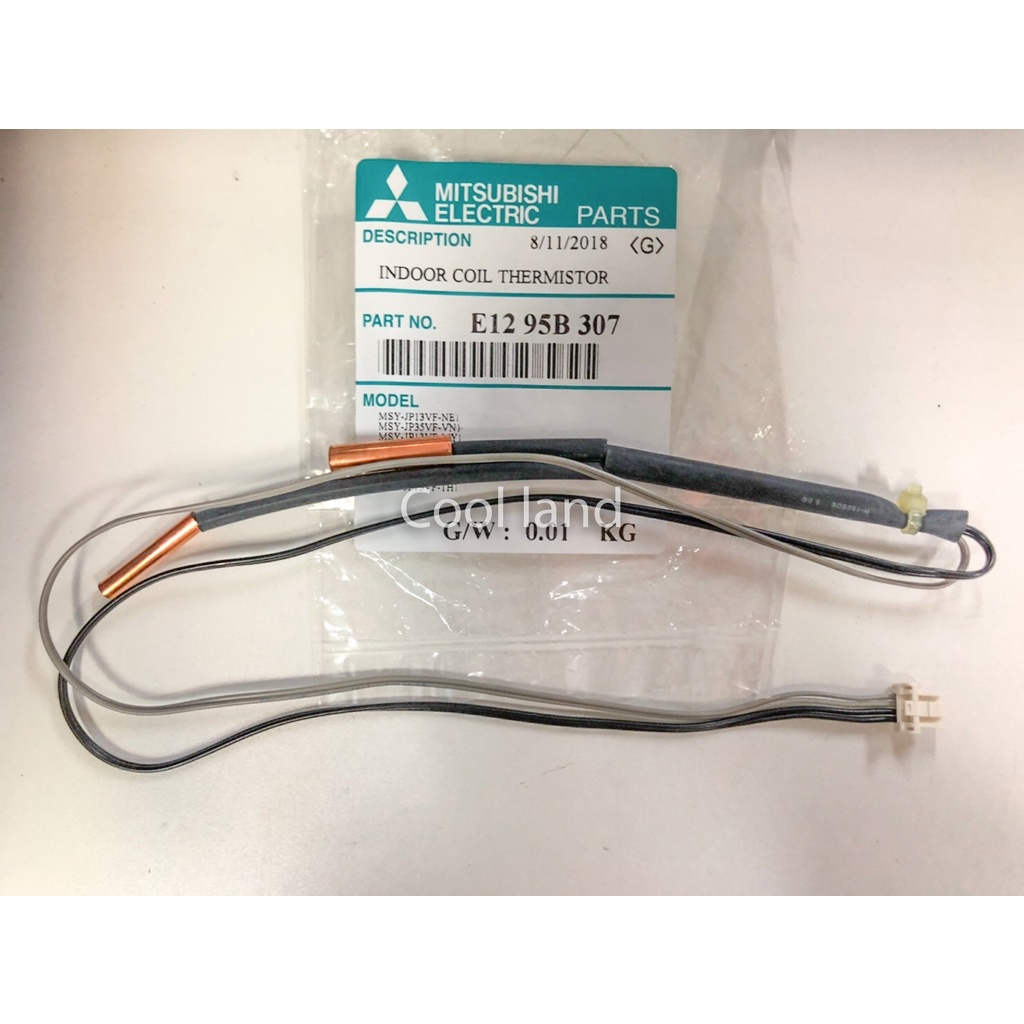 Mitsubishi Electric หางเซ็นเซอร์ รุ่น  MSY-KP13VF,  MSY-KP 15VF, MSY-JP15VF, MSY-JP18VF, MSY-JP13VF-TH1 พาท E22 95B 307