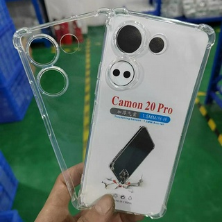 ใหม่ เคสโทรศัพท์ ซิลิโคนนิ่ม TPU ใส กันกระแทก สําหรับ Tecno Camon 20 Pro CK7n 2023