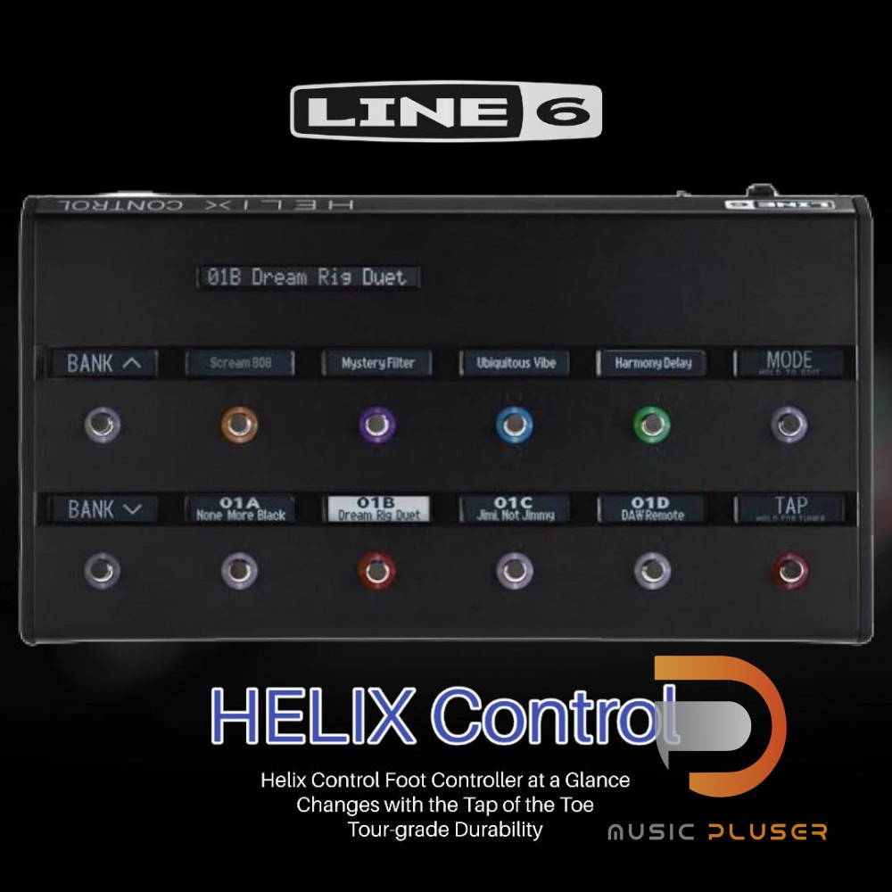 ฟุตคอนโทรล Line 6 helix Control-Floor Controller for Helix Rack