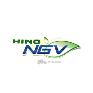 สติ๊กเกอร์ HINO NGV ของแท้ ติดแผงหน้า เมก้า HINO MEGA STICKER #765140070G