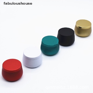 [fabuloushouse] ใหม่ กระป๋องดีบุก ใส่ชา ลูกอม เทียน กล่องเก็บลูกปัด เครื่องประดับ กระป๋อง ตกแต่งบ้าน