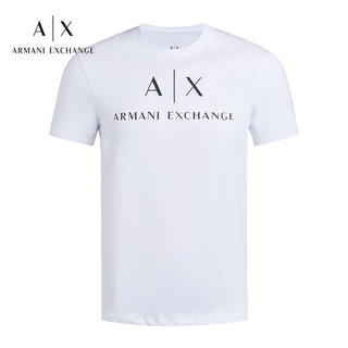 เสื้อยืดแขนสั้นพิมพ์ลาย Armani Exchange Amani 8Nztcj - Z8H4Z - 20 S สําหรับผู้ชายS-5XL