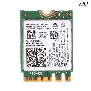 Niki อินเตลเน็ตไร้สาย-N 7265 7265Ngw Bn Dual Band 2X2 Wi-Fi บลูทูธไร้สายเข้ากันได้กับกล้องถ่ายรูป