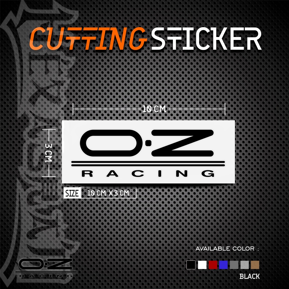 สติ๊กเกอร์ตัดแข่ง OZ | สติ๊กเกอร์ตัดซิ่ง OZ | OZ Racing