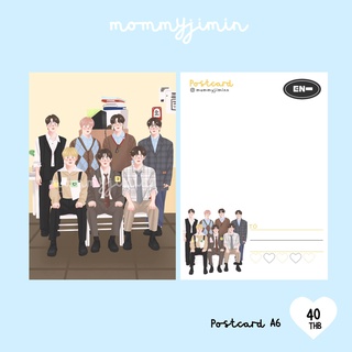 Postcard เอนไฮเพ่น  Season greeting ALL by mommyjiminn