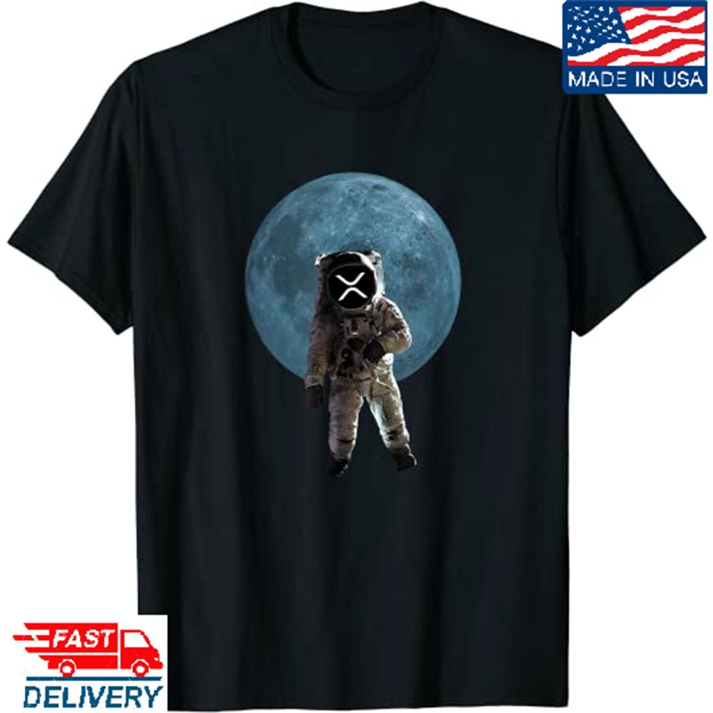 เสื้อยืดคลาสสิก Xrp Andise Cryptocurrency Blockchain Crypto Xrp การพิมพ์เหรียญแขนสั้น